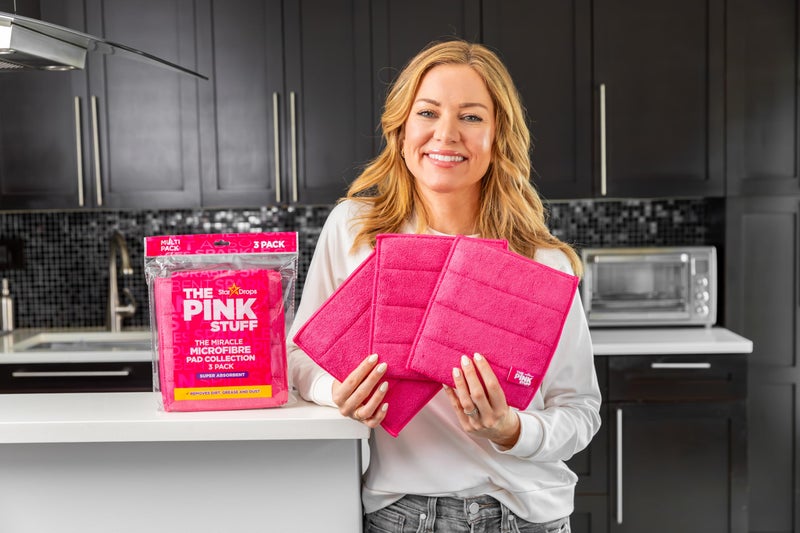Stardrops – The Pink Stuff – Miracle Microfibre Pad Collection 3 Pack - Image 2