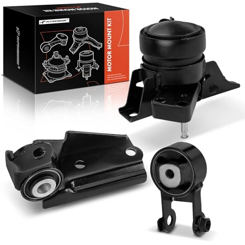 A-Premium 3PCS Engine Motor Mount and Torque Strut Mount Kit Compatible with Toyota Yaris 2007-2017 1.5L, Automatic Transmission, Replace# 1230521220, 1236421020 - Image 1