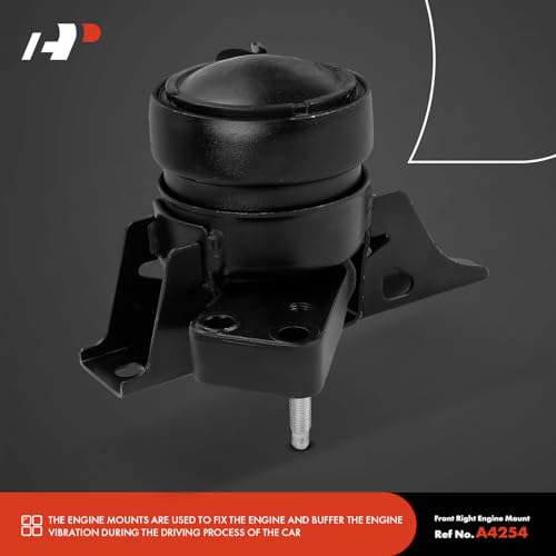 A-Premium 3PCS Engine Motor Mount and Torque Strut Mount Kit Compatible with Toyota Yaris 2007-2017 1.5L, Automatic Transmission, Replace# 1230521220, 1236421020 - Image 4