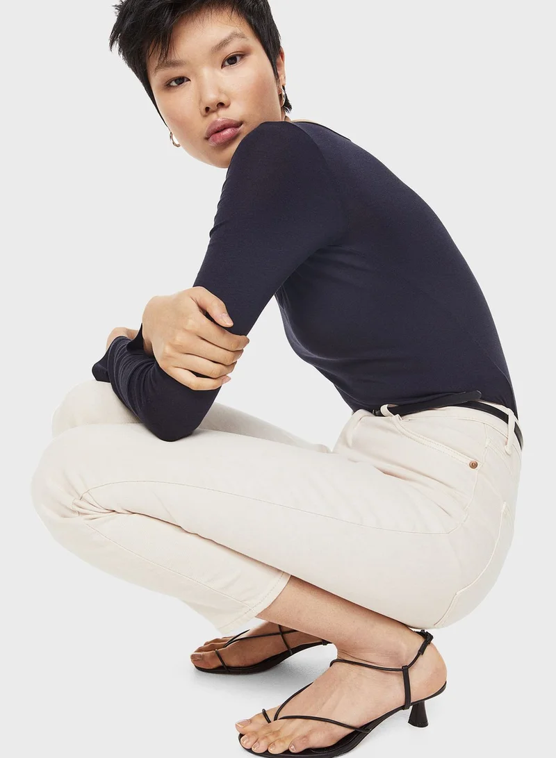 H&M Boat Neck Top