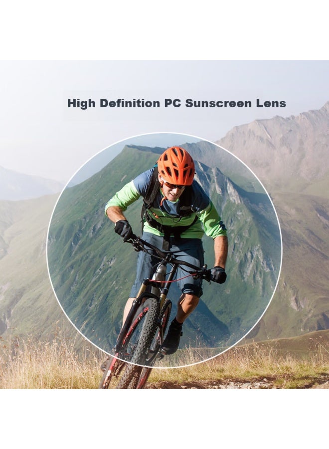 Pulais Outdoor Sports Cycling Gl, Windproof, Sandproof, Impact-resistant, Uv Protection Sungl, Anti-uv, For Hiking And Running - Image 4
