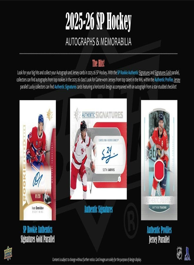 Upper Deck 2025-26 Upper Deck SP Hockey Blaster Box - Image 3