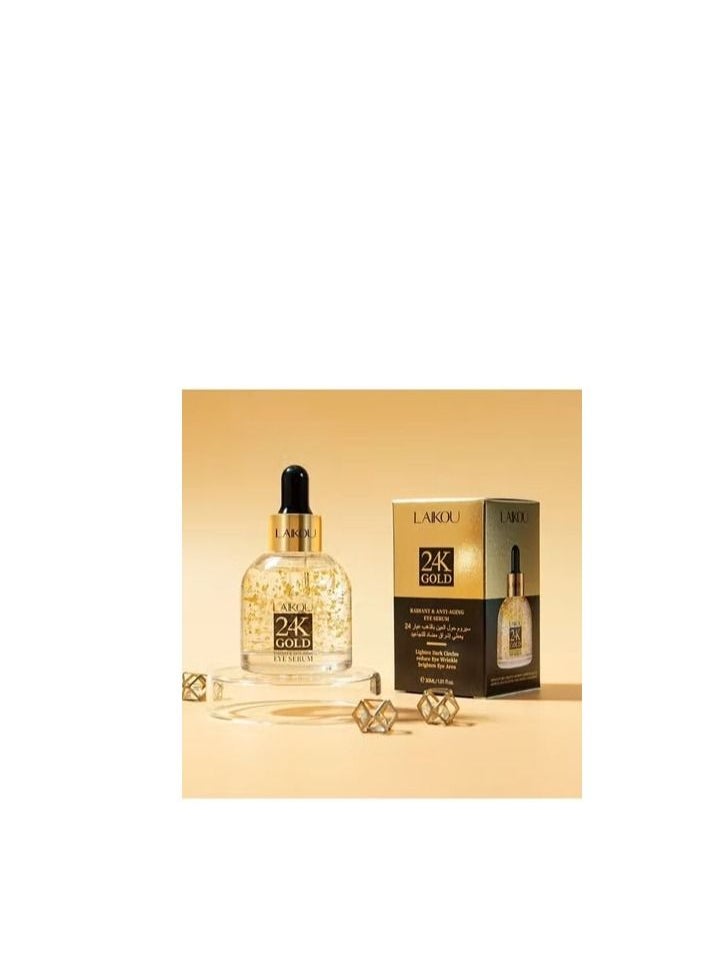 Laikou - Gold Nitrate Serum to remove dark circles and sagging under the eyes 30ml - Image 1