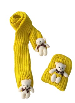 Generic Girls Scarf and Hat Set Age 4-14  - Image 2