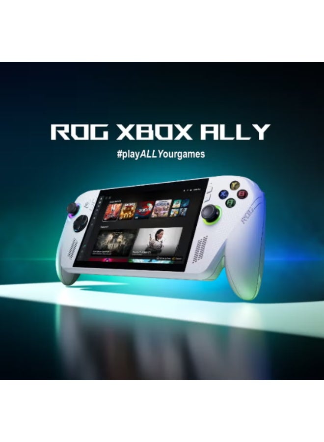 ASUS ROG ALLY XBOX Gaming Console With 7 Inch Full HD (1920X1080) Display 120Hz, AMD Ryzen Z2 A Processor/16GB RAM DDR5/512GB SSD/AMD Radeon Graphics/Windows 11 Home/Dolby Speaker TYPE C & Finger Print Sensor/ White - Image 2