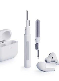 ELTRAZONE Cleaner Kit for Airpods Pro 1 2 Multi-Function Cleaning Pen Soft Brush for Bluetooth Earphones Case, Wireless Earphones, Wireless Earbuds Cleaning Tools for Huawei Samsung MI Earbuds-White  - Image 2