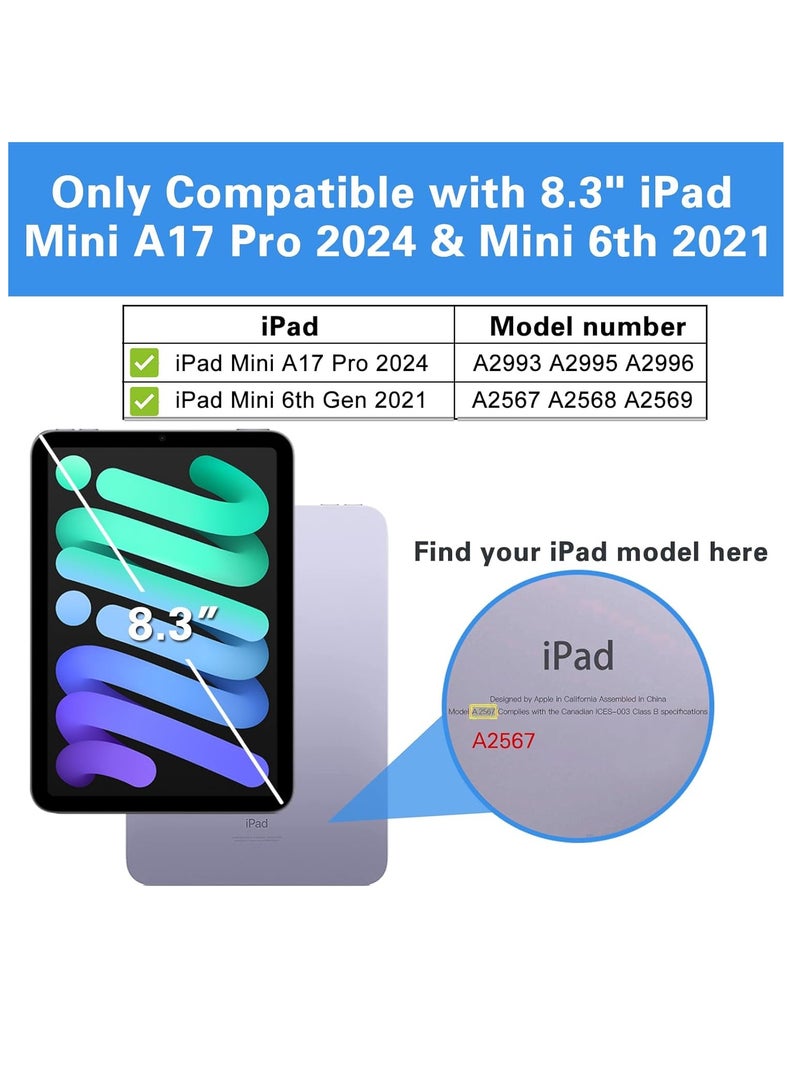 Techie Apple iPad Mini 7 A17 Pro 2024 / Mini 6 2021 8.3” HD Clear Tempered Glass Screen Protector - Ultra-Thin 0.33mm Thickness, Bubble-Free Application - Image 2