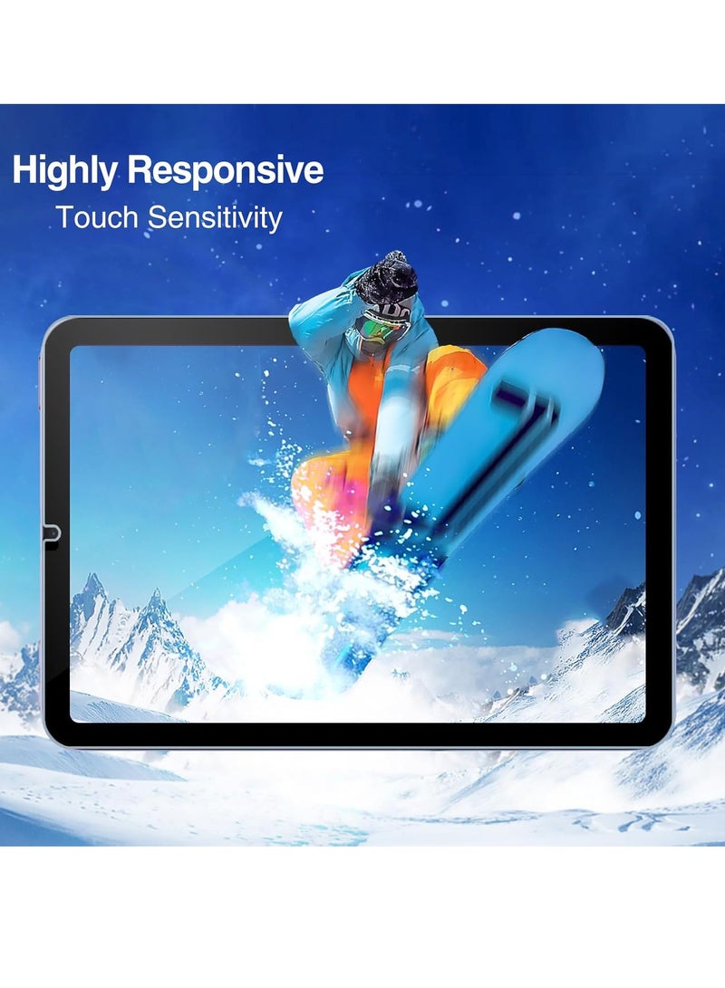 Techie Apple iPad Mini 7 A17 Pro 2024 / Mini 6 2021 8.3” HD Clear Tempered Glass Screen Protector - Ultra-Thin 0.33mm Thickness, Bubble-Free Application - Image 3