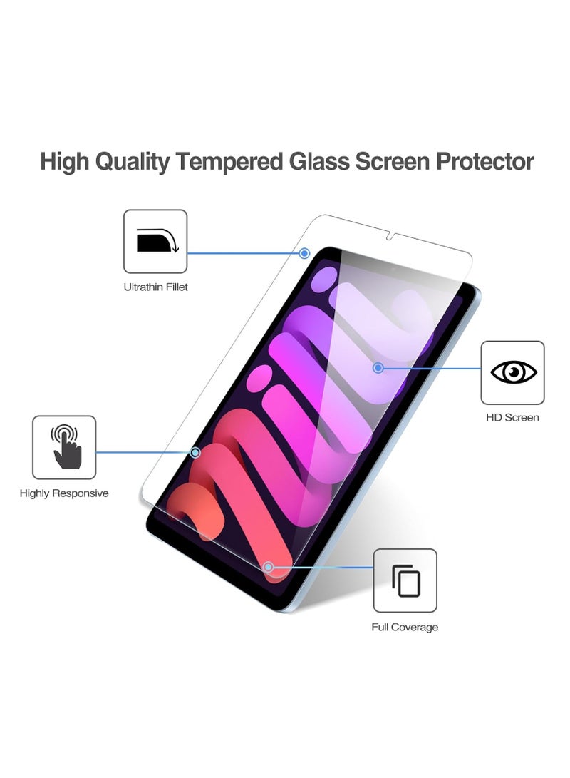 Techie Apple iPad Mini 7 A17 Pro 2024 / Mini 6 2021 8.3” HD Clear Tempered Glass Screen Protector - Ultra-Thin 0.33mm Thickness, Bubble-Free Application - Image 4