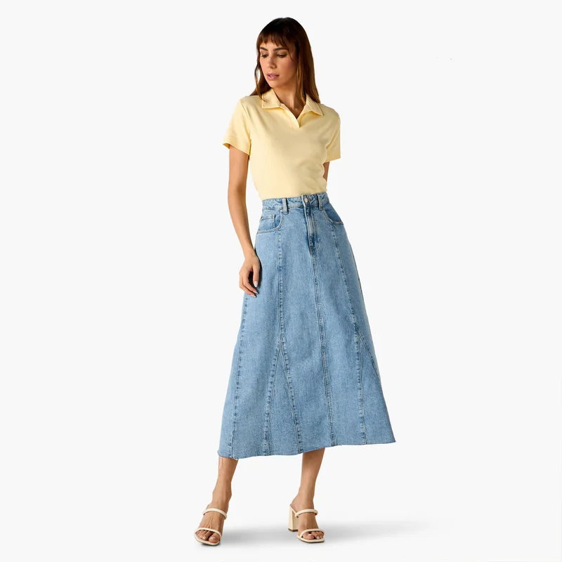 سبلاش فيڤ تيشيرت بولو بياقة جوني