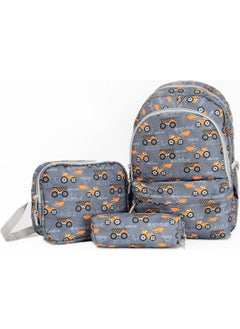 Cambridge Polo Club Primary School Triple Bag Set PLCAN2079.335 Truck  - Image 1