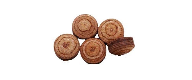 JBB Snooker and Pool 10mm Leather cue tip 5 Pieces + 1 Piece Glue + 1 Piece tip Repair - Image 2