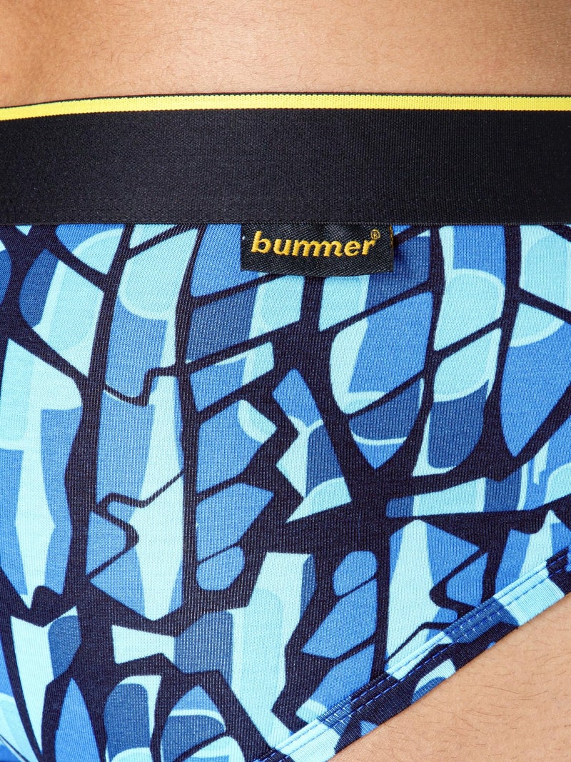 Bummer Men's Printed Micro Modal Briefs Underwear | Ultra Soft & Breathable | Pack of 32 - Image 4