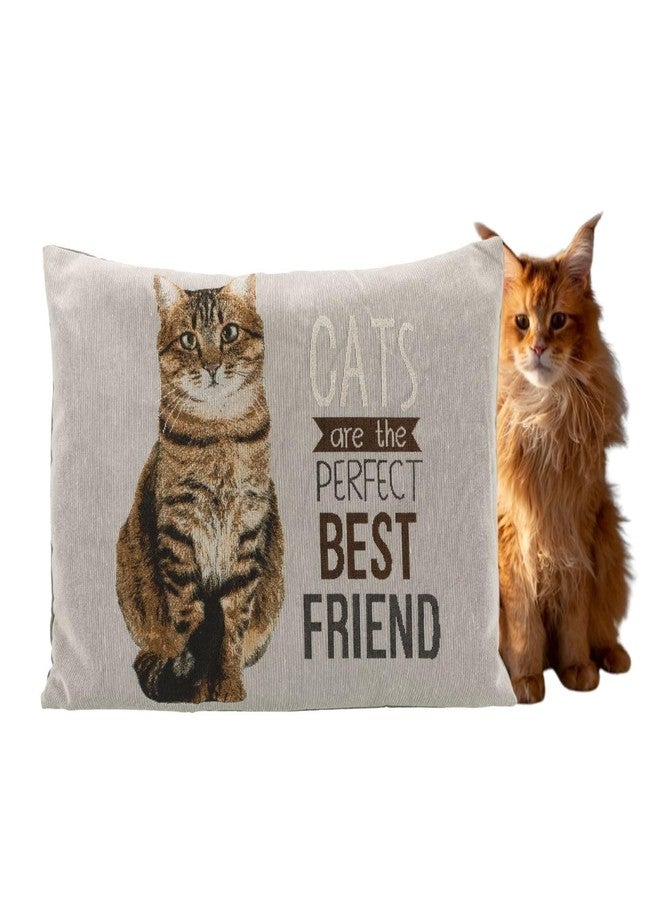 TRIXIE Chipo Cat Cushion, Soft Cat Bed Cushion for Indoor Use, Rectangular Pet Sleeping Mat for Cats & Small Pets, 60×48 cm - Image 1