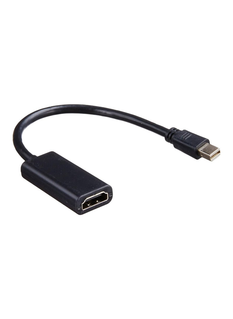 Mini DisplayPort to HDMI Adapter – High-Definition 1080P/4K Video – Perfect for MacBooks, Laptops, Projectors & HDTVs