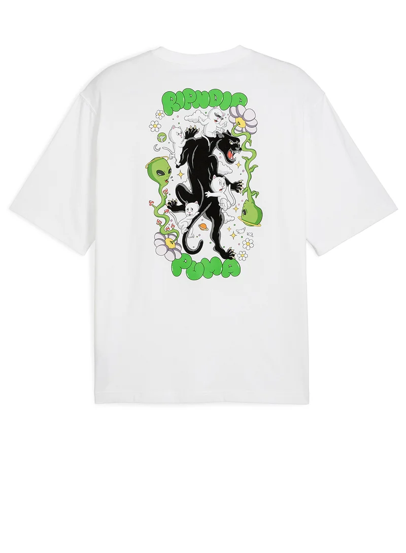 بوما تيشيرت ريبنديب بطبعة جرافيك بقصة بوكسي