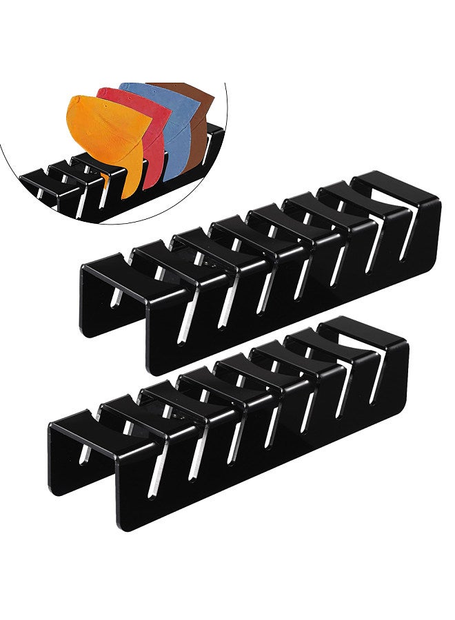 2Pcs Hat organizer for Baseball Caps, 14 Ball Cap Storage Organizer Rack, No Install Acrylic Baseball Cap Storage, Renter Friendly Cap Holder Display Stand for Closet, Bedroom  - Image 1