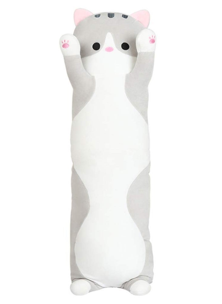 Daytoyz - Cat Long Plush Body Pillow,  110CM Squishy Pillow for Animals Doll Toy Gift for Girlfriend Girls Boys - Image 1