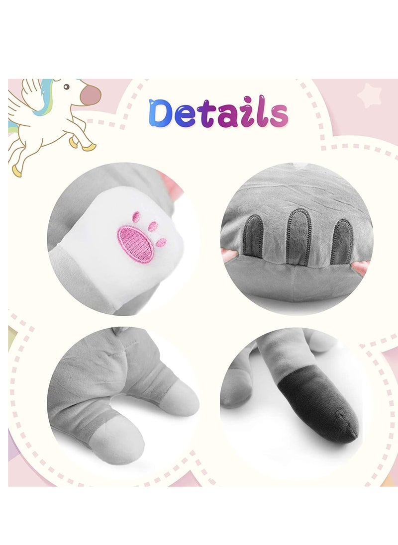 Daytoyz - Cat Long Plush Body Pillow,  110CM Squishy Pillow for Animals Doll Toy Gift for Girlfriend Girls Boys - Image 1