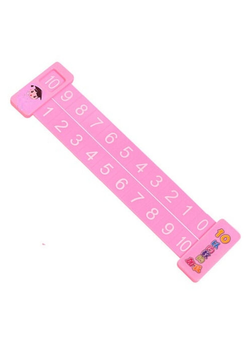 Generic Kids Preschool Math Learning Number Matching Toy Digital Decomposition Ruler  - Image 1