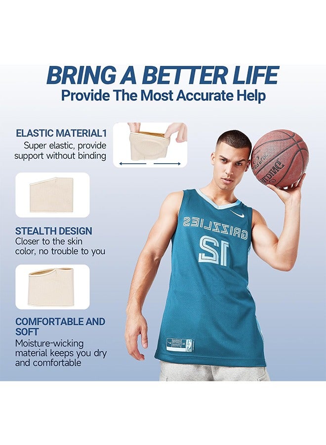 2 Pairs Metatarsal Pads with Gel Pad for Women and Men，Foot Pads Provides Relief for Morton's Neuroma Insert，Metatarsalgia, Morton's Neuroma (Beige, L) - Image 3