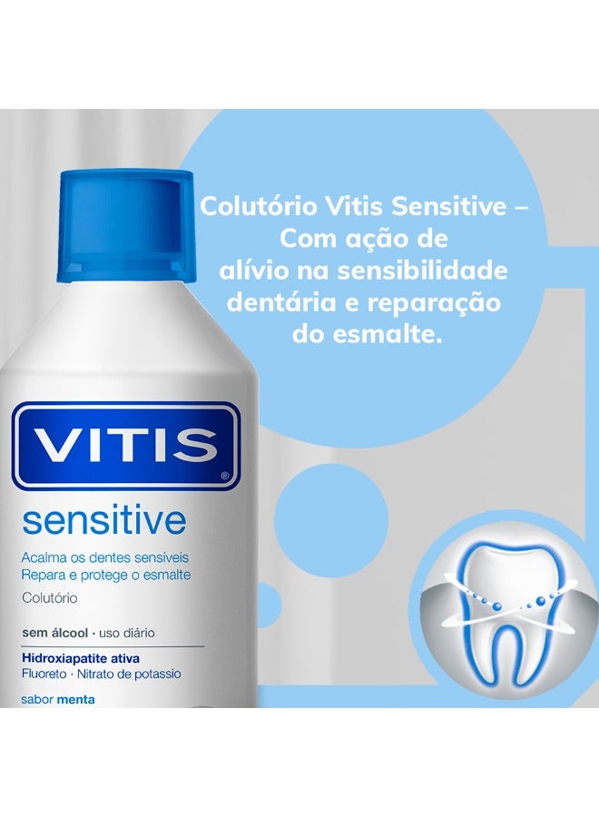 فيتيس غسول الفم فيتيس سينسيتيف للاستخدام اليومي للأسنان الحساسة 500 مل - Image 2