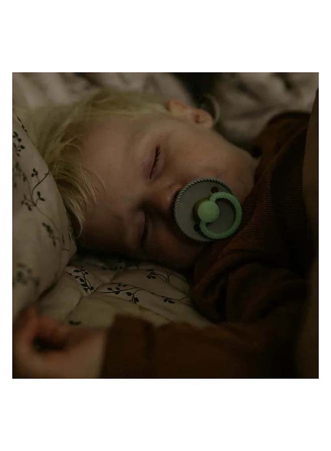 FRIGG Rope Silicone Baby Pacifier 6-18M 1-Pack Sage Night - Size 2 - Image 3