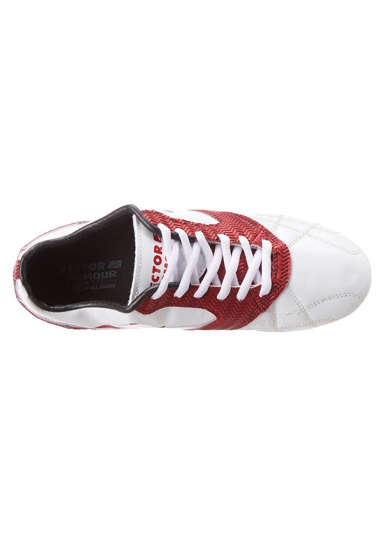 Vector X Armour Football Shoes | Material: PVC & Faux Leather | For Boys and Men | Optimal Traction | Durable Build and Comfortable | Slip Resistant - Image 5
