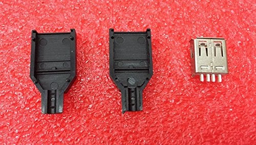 CentIoT - 10pcs Type A FEMALE USB 2.0 - 4 Pin Socket Connector - With Black Plastic Cover - DIY Kit - Image 3