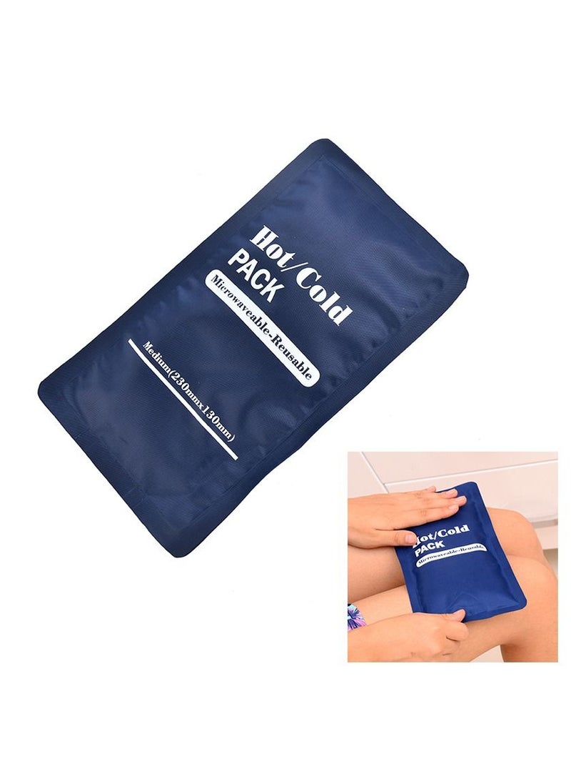 Hot Cold Reusable Gel Pack Compress Wrap for Migraine Relief Sprains Muscle Pain Bruises Injuries - Image 1