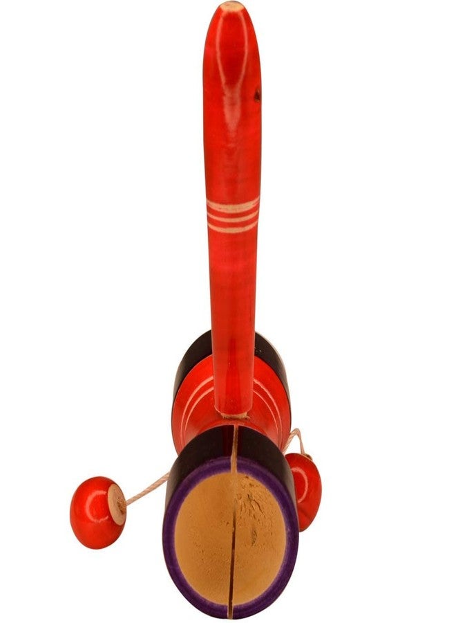 Santarms Handmade Wooden Rattle Toy (Black) - Image 4