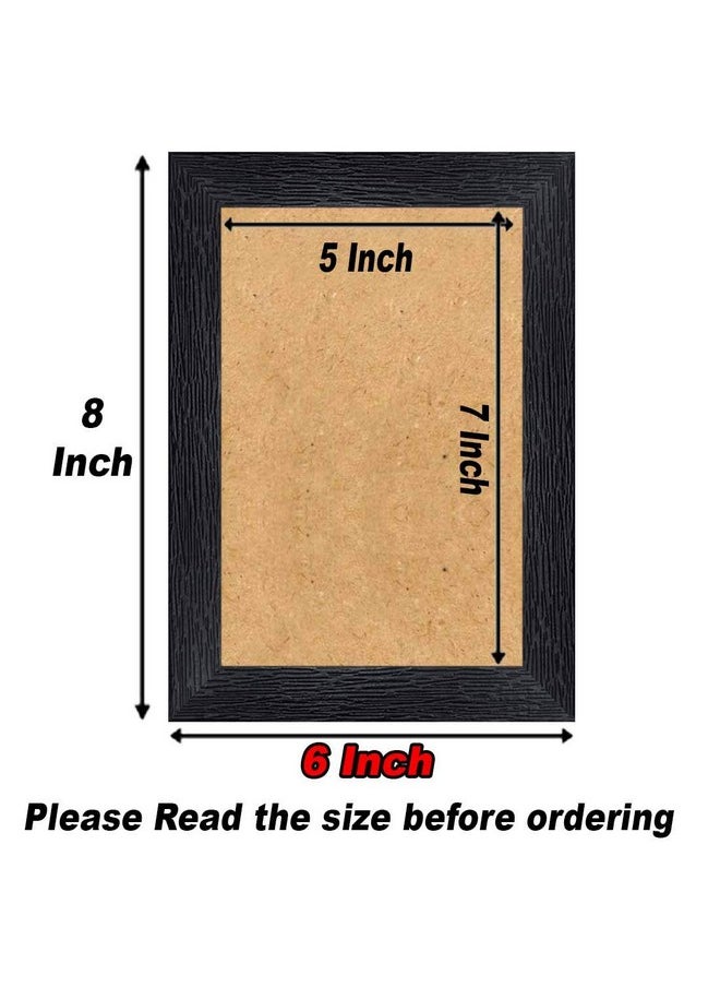 PNF - pnf Poster And Frames Sai Baba Wooden Photo Frame With Acrylic Sheet | For Living, Pooja Room | Home Decoration Item | Best Gifting Option (8x6inch) 223931 - Image 1