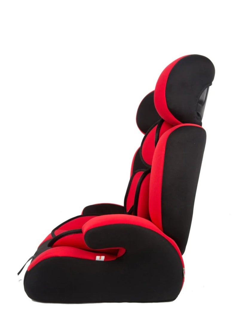 Children's car seat, 3 in 1, slim and comfortable design - seat belt with 4 recline positions and 5 points  - Image 4