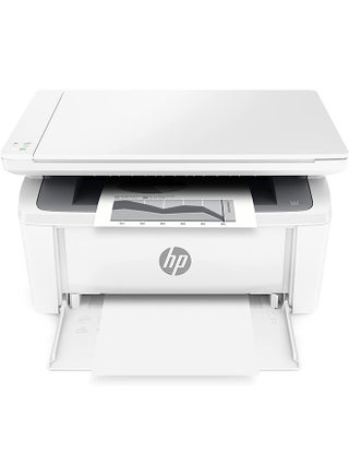 LaserJet MFP M141a Monochrome Multifunction Printer, Print/Copy/Scan, 21 ppm Print Speed, 600 x 600 dpi Print Quality, USB Connectivity, 150-Sheet Input Tray, 100-Sheet Output Capacity, Up to 21 cpm Copy Speed, LED Display, Black and White Printing, 7MD73A White - view 2