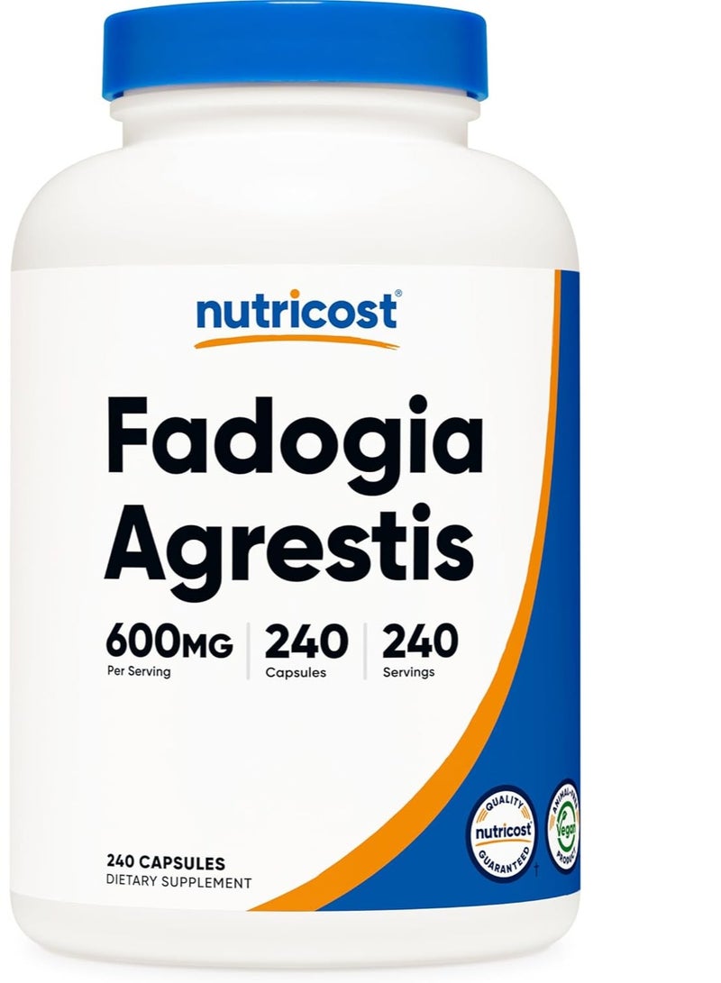 فادوجيا أجريستيس 600 مجم لكل جرعة 240 كبسولة تكفي لمدة 8 أشهر - Image 1