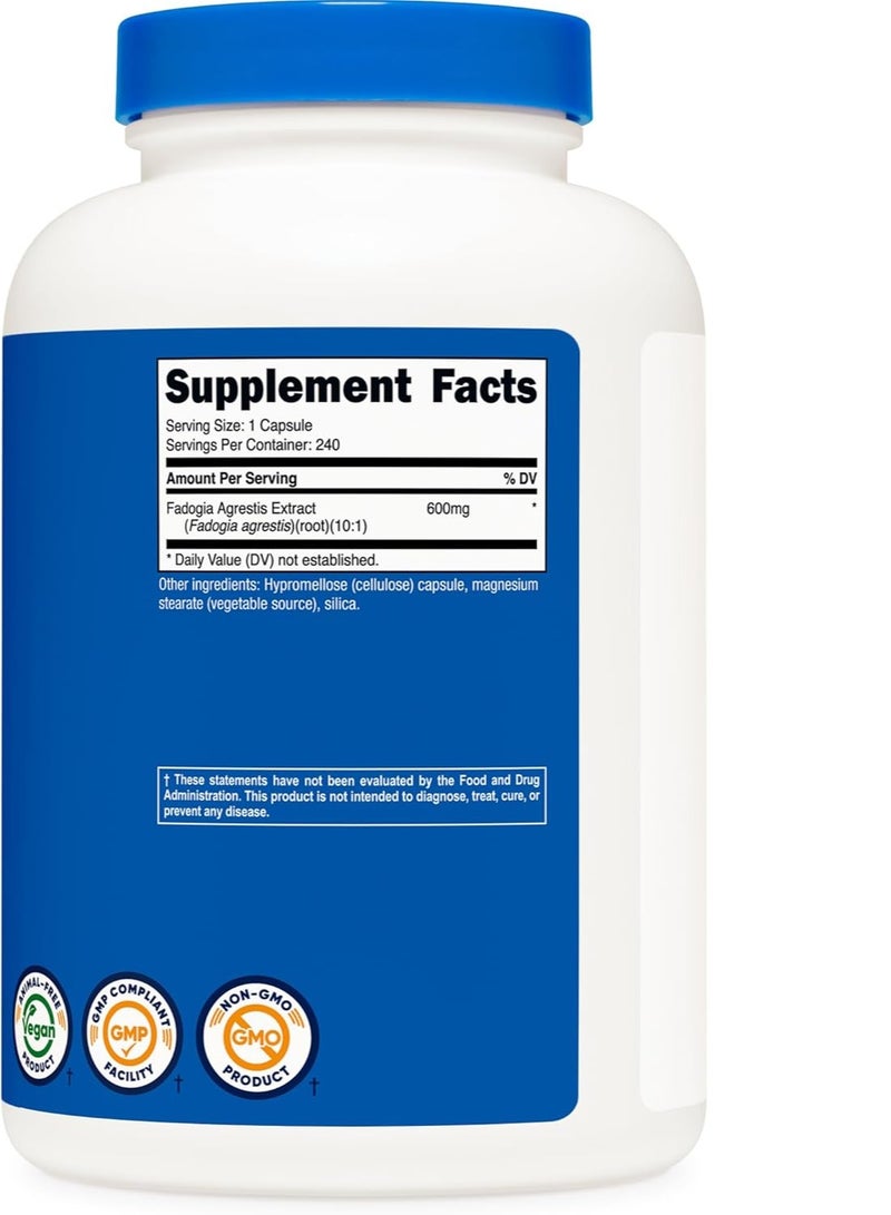 فادوجيا أجريستيس 600 مجم لكل جرعة 240 كبسولة تكفي لمدة 8 أشهر - Image 3