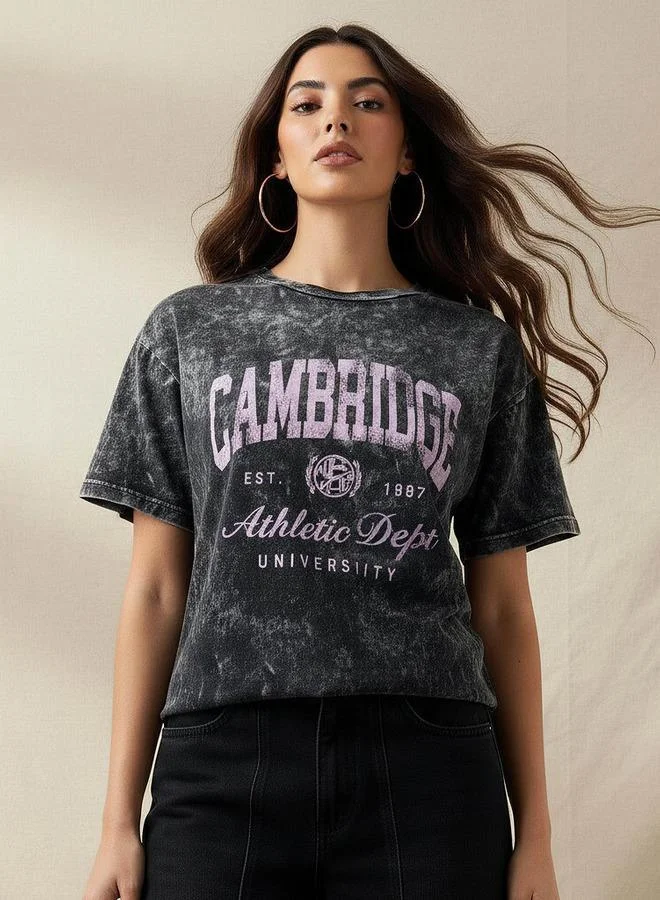 SP Characters Chr L Oversized Graphic Tee