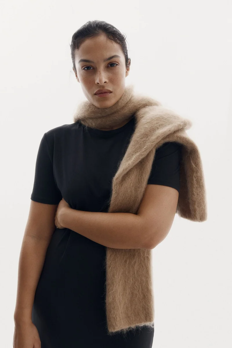 اتش اند ام فستان تي-شيرت طويل