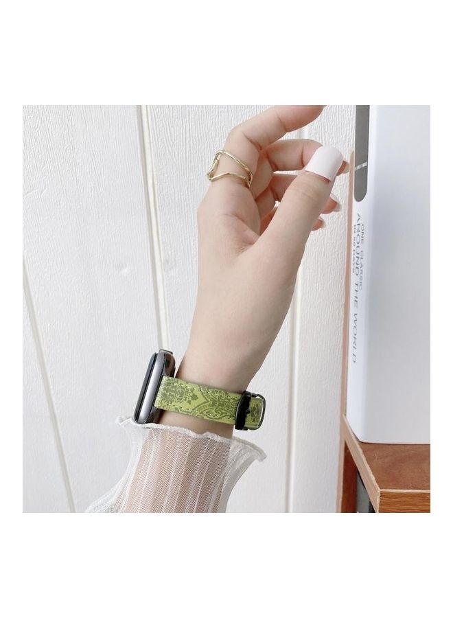 NIBEMINENT Replacement Wrist Watchband Dark Green - Image 3