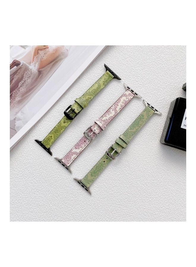 NIBEMINENT Replacement Wrist Watchband Dark Green - Image 5