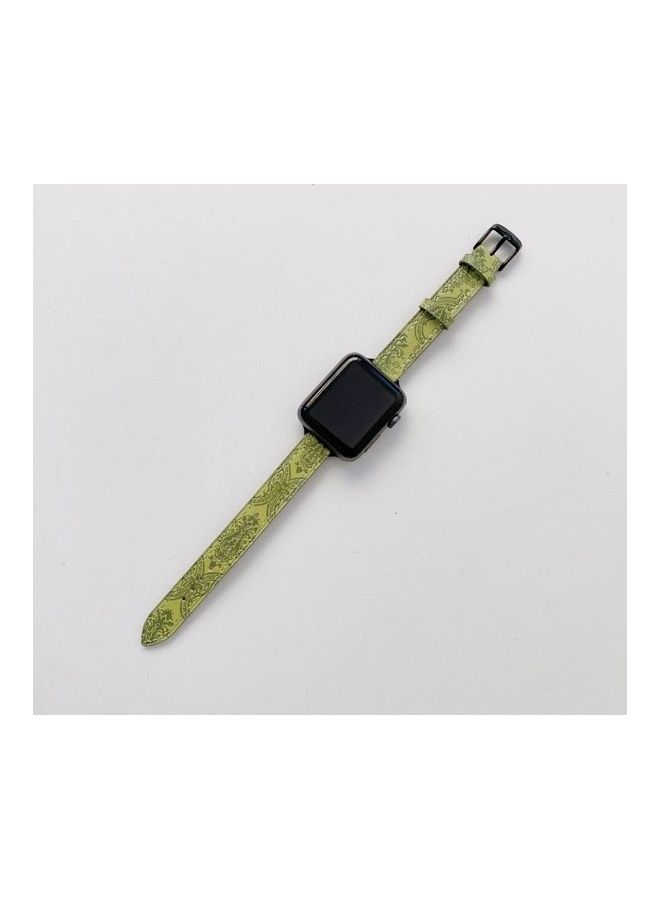 NIBEMINENT Replacement Wrist Watchband Dark Green - Image 2