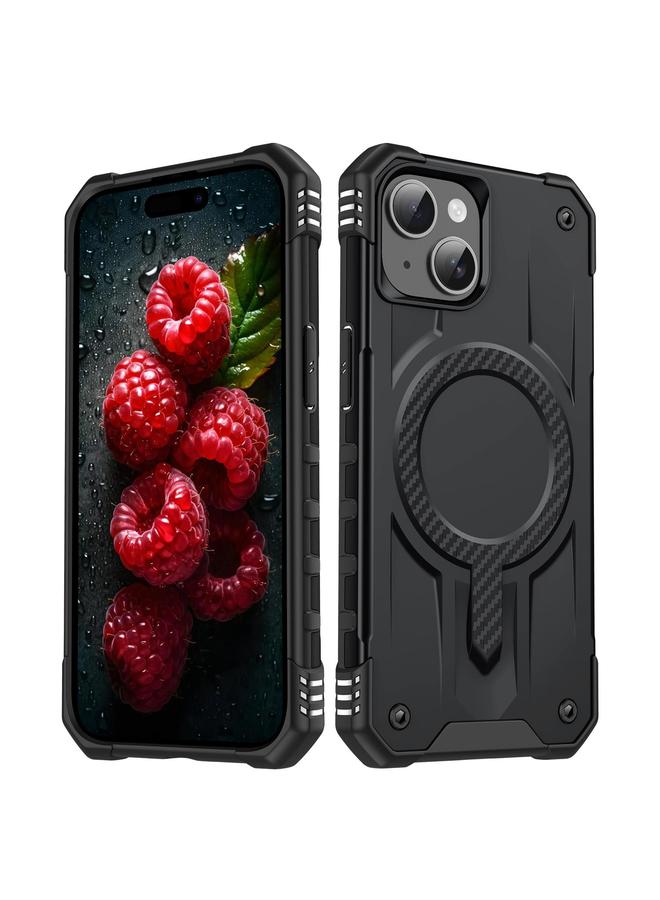إيروريكس جراب هاتف iPhone 15 Plus Straship MagSafe TPU الهجين PC - Image 1
