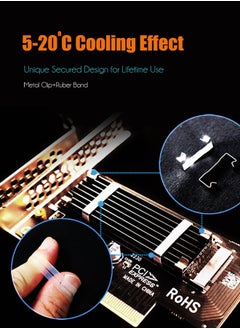 GLOTRENDS M.2 NVMe to PCIe 4.0 X4 Adapter with M.2 Heatsink for 2230/2242/2260/2280 M.2 NVMe SSD  - Image 5