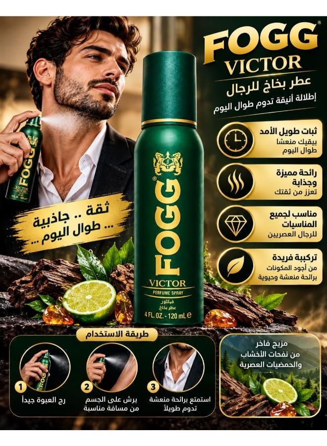 FOGG Victor Perfume Spray 120ml - Image 2