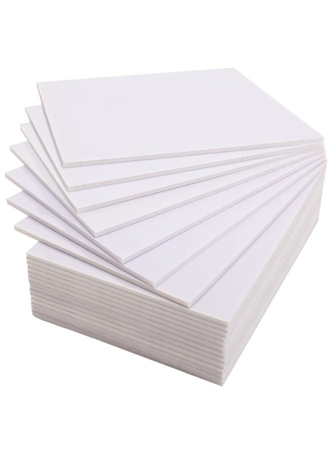 كرافت ماجيك عبوة من 20 لوحًا من الفوم مقاس A4 (21.7 × 30 سم)، ألواح فوم خفيفة الوزن بسمك 5 مم، لون أبيض، مناسبة للعروض التقديمية والمتاجر والمكاتب والمشاريع الفنية. - Image 1