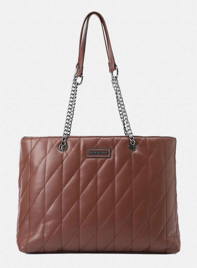 DejaVu LID-DVTX-015 Cross Leather Shoulder Bag - Image 1