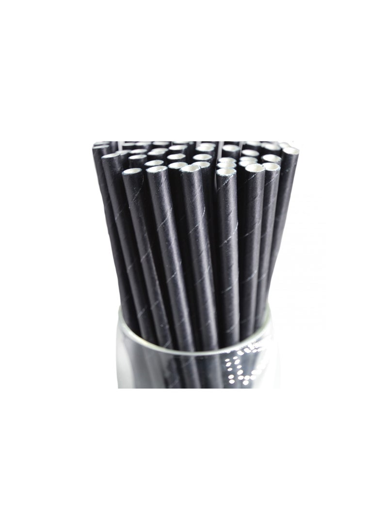 Paper Straw 8mmx197mm 250pcs/pack