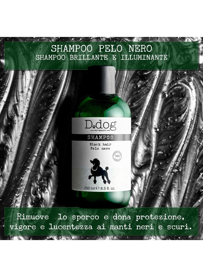 Diego dalla Palma D-Dog Pet Shampoo Black Hair - Shines and Brightens Fur - Enhances Color of Black and Dark Coat - Removes Dirt and Buildup with Every Wash - Hypoallergenic and Alcohol Free - 8.5 Oz - Image 2