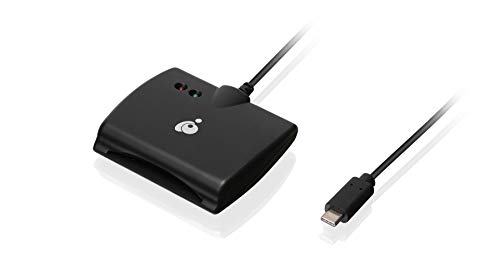 IOGEAR USB-C Common Access CAC Smart Card Reader - DOD - Government - Healthcare - TAA Compliant - Support for V7.x n V8. USAccess Personal Identity Verification (PIV) - Mac OS - Win - Linux- GSR205 - Image 5