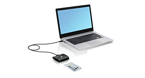 IOGEAR USB-C Common Access CAC Smart Card Reader - DOD - Government - Healthcare - TAA Compliant - Support for V7.x n V8. USAccess Personal Identity Verification (PIV) - Mac OS - Win - Linux- GSR205 - Image 3